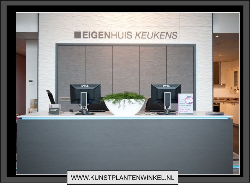 receptie met wit ovaal